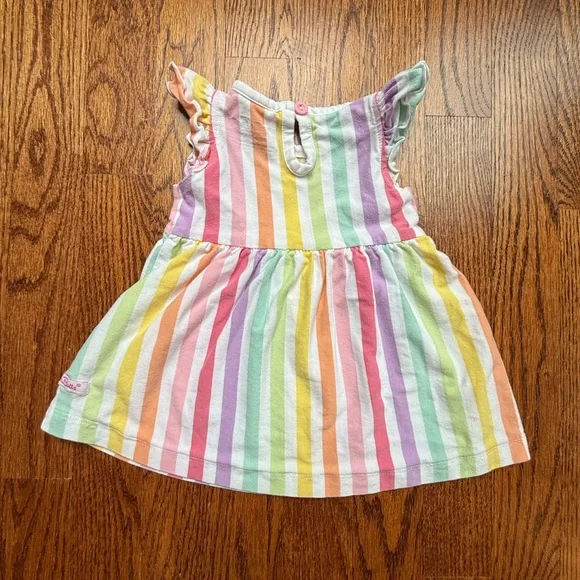 Ruffle Butts Rainbow Dress 3-6 Months - Picture 4 of 7
